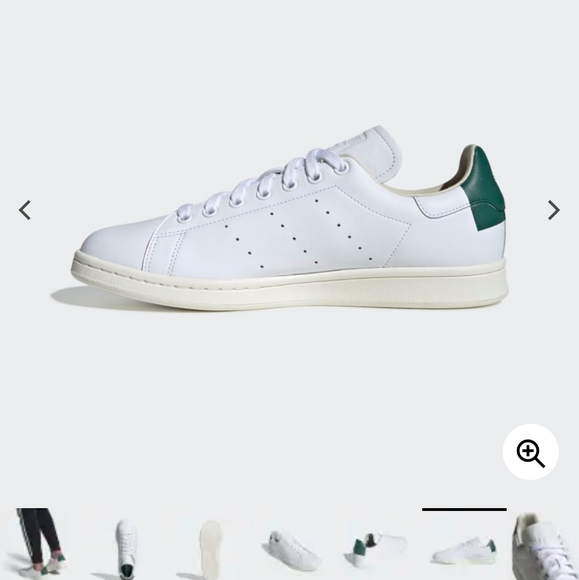 stan smith off white green